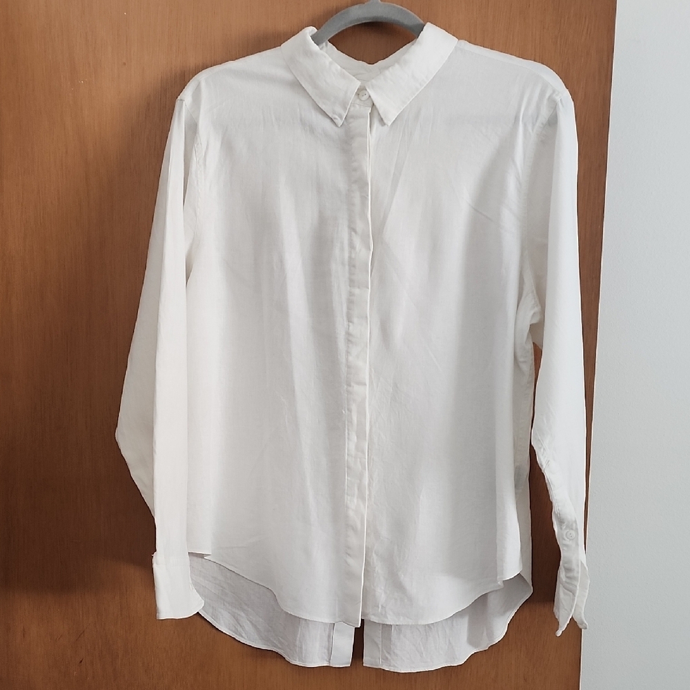 Classic White Button Down Shirt